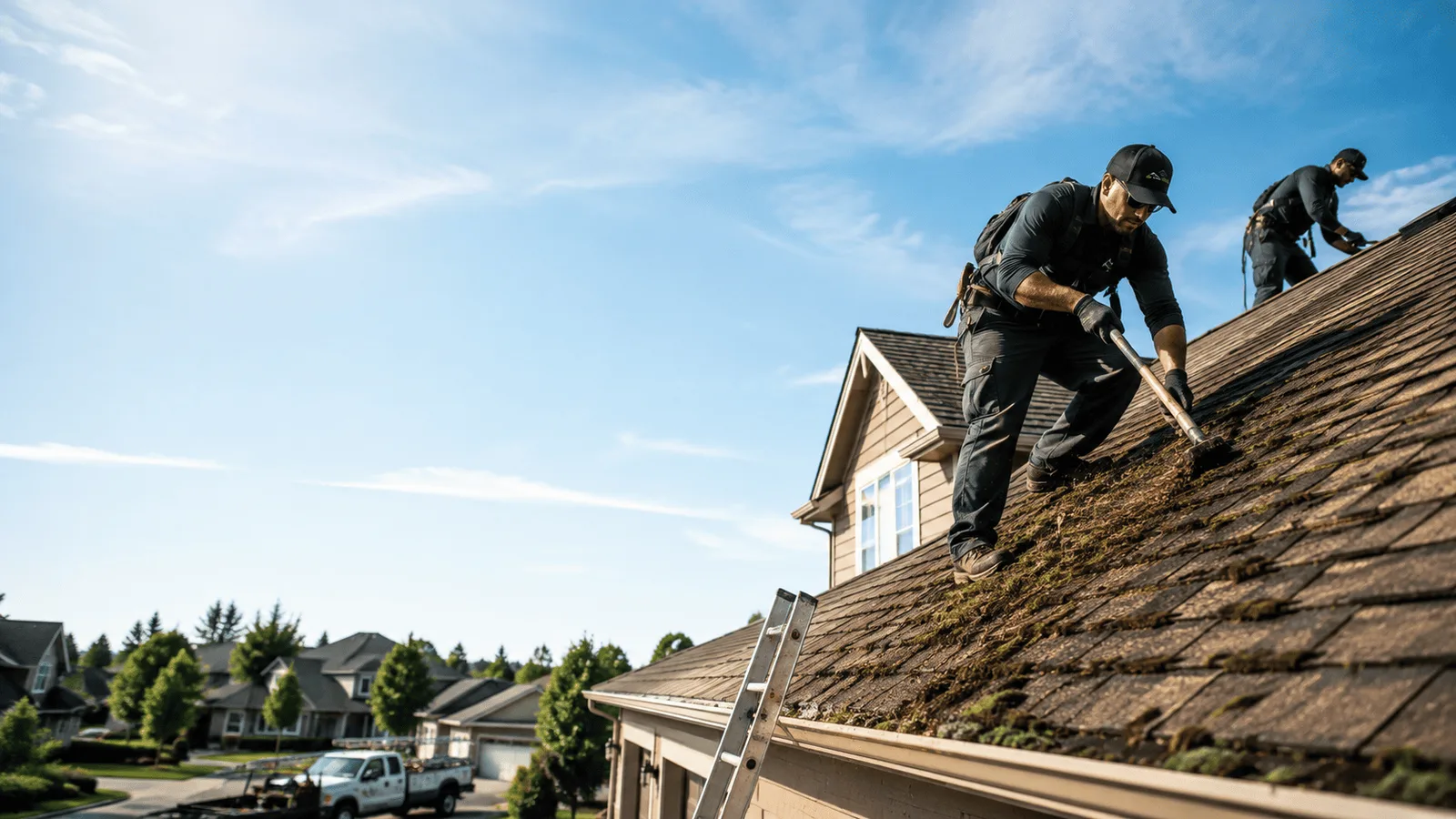 Roof Moss Removal in Waskom, TX near me